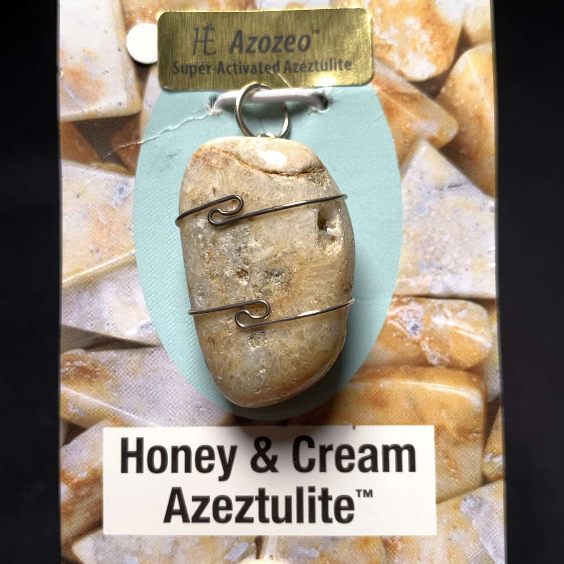 蜂蜜奶油阿賽斯特萊吊墜 (13g-251-23)