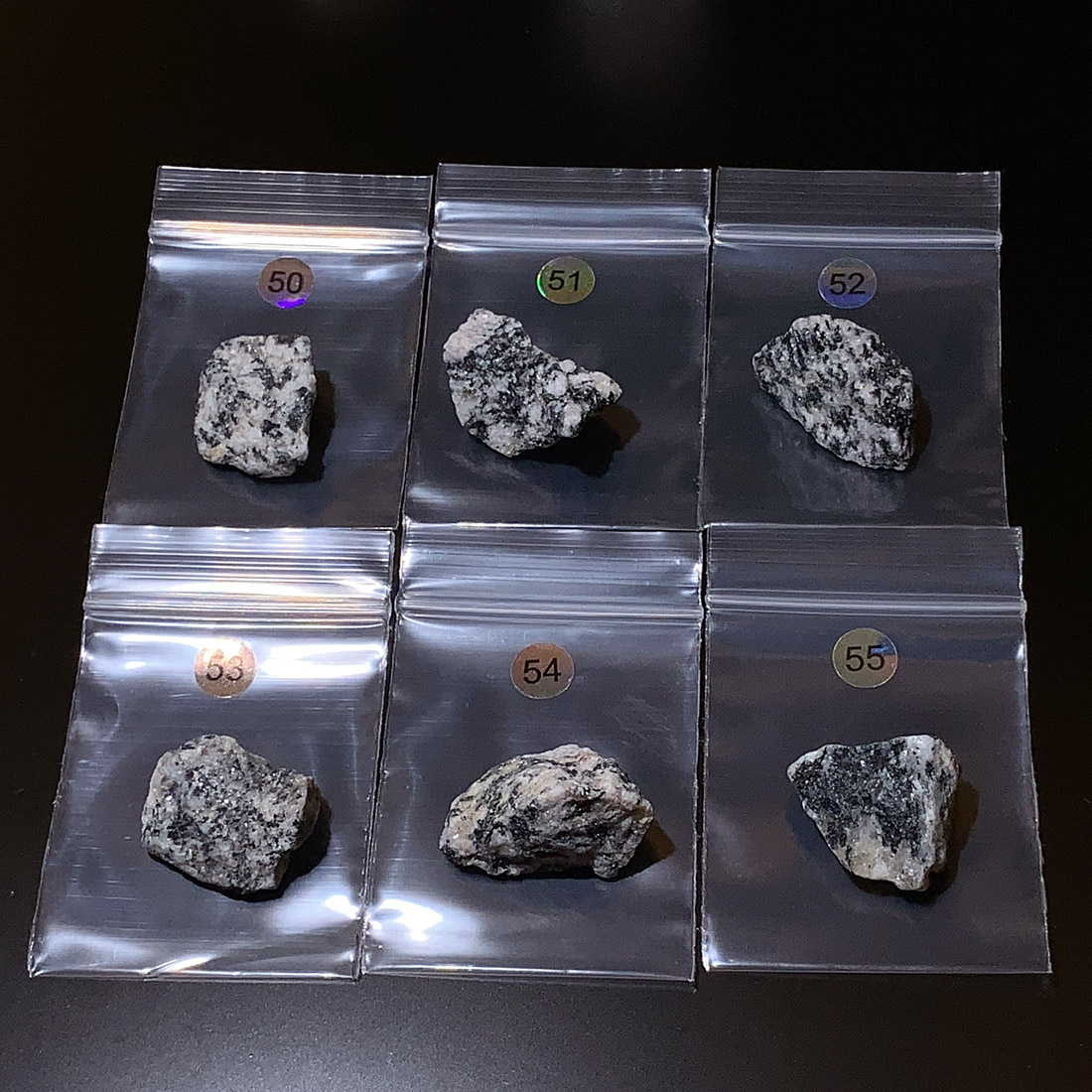 黑碧璽阿賽斯特萊 (10-12g) No.50-55