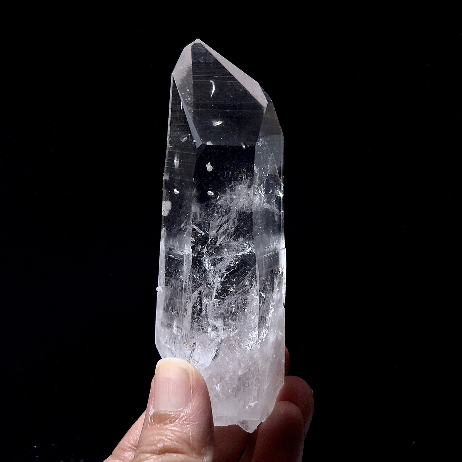 哥倫比亞．列木里亞水晶 #通靈大師水晶 (121g-255-13)