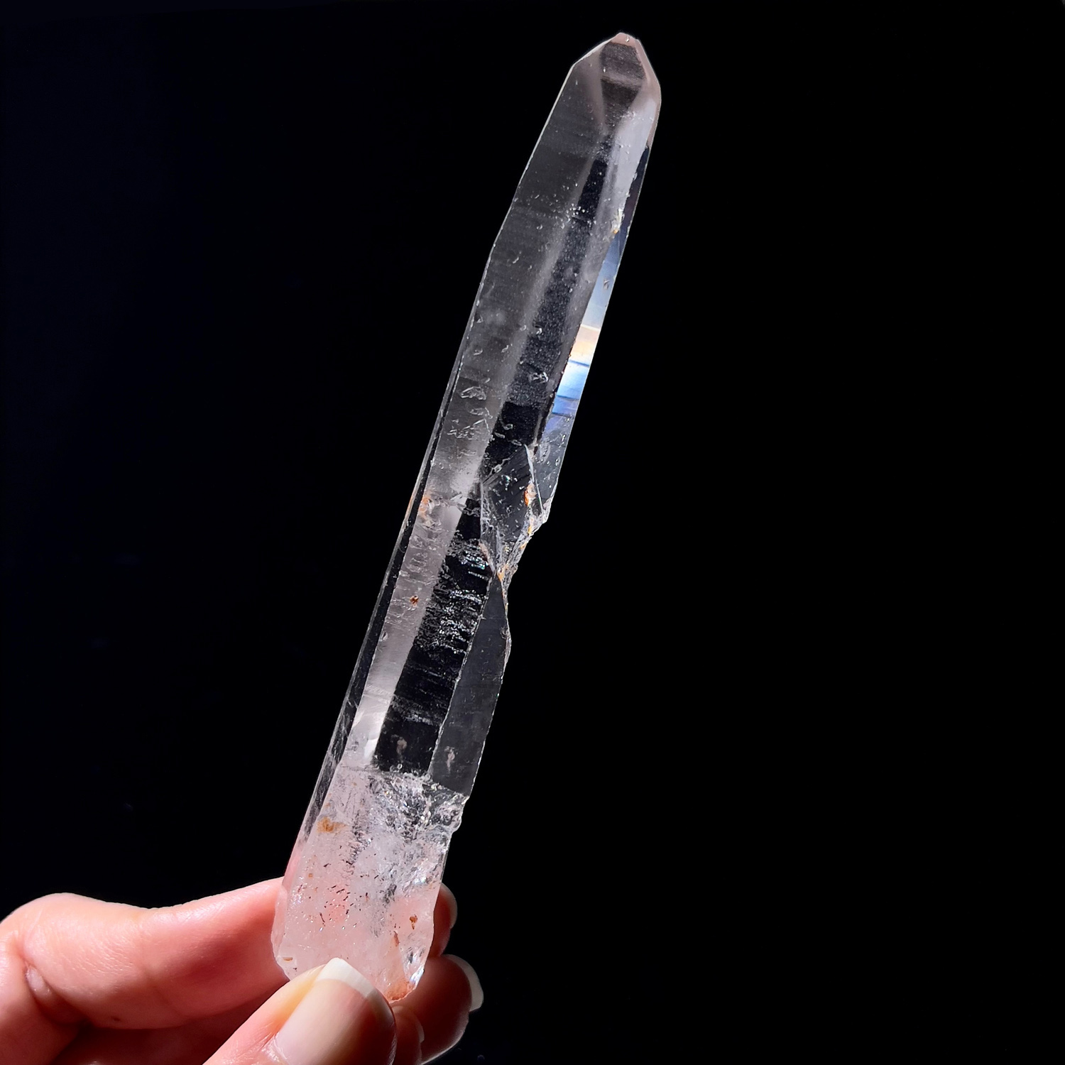 巴西天狼星－列木里亞星痕水晶 #雷射權杖激光柱大師水晶 46g (258-4)