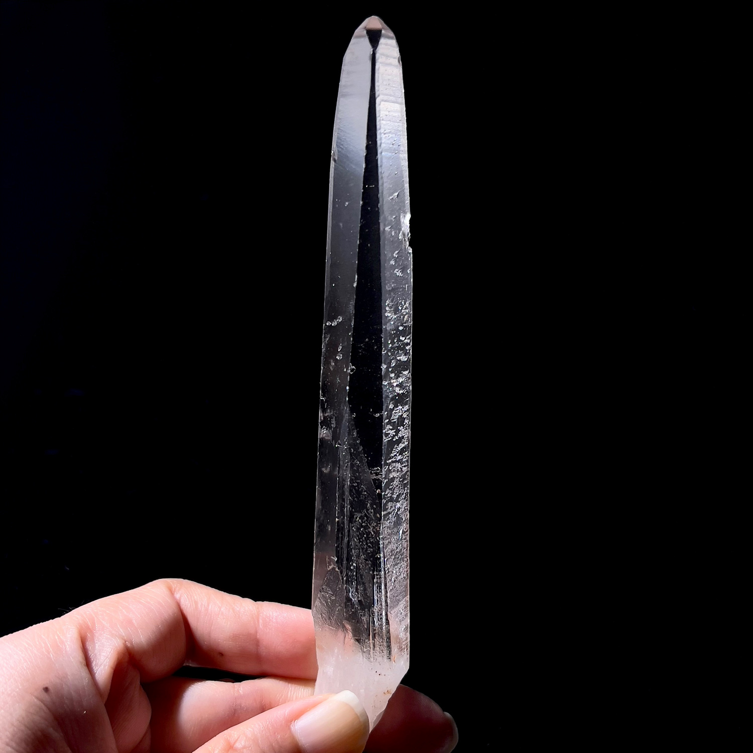 巴西天狼星－列木里亞星痕水晶 #雷射權杖激光柱大師水晶 48g (258-8)