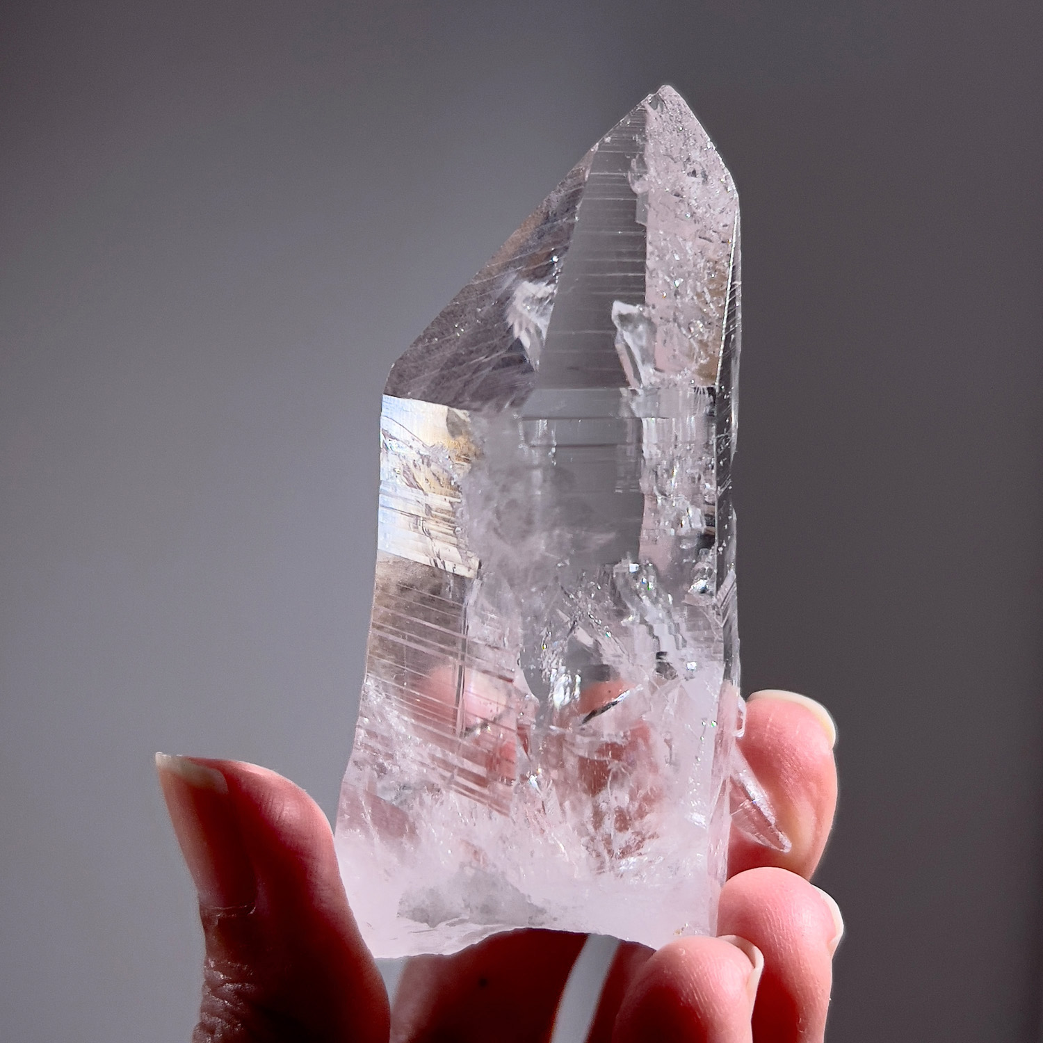 哥倫比亞．列木里亞水晶 #艾希斯女神大師水晶 (79g-25a-15)