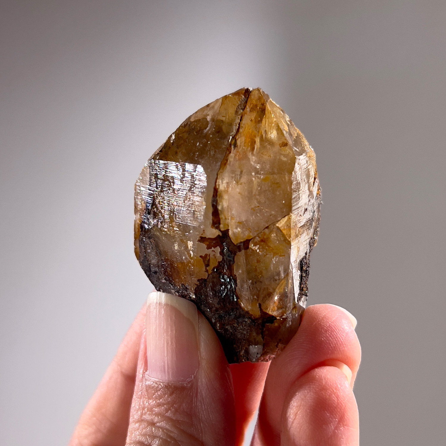 西藏黃金療癒者喜馬拉雅水晶 40g (25b-4)