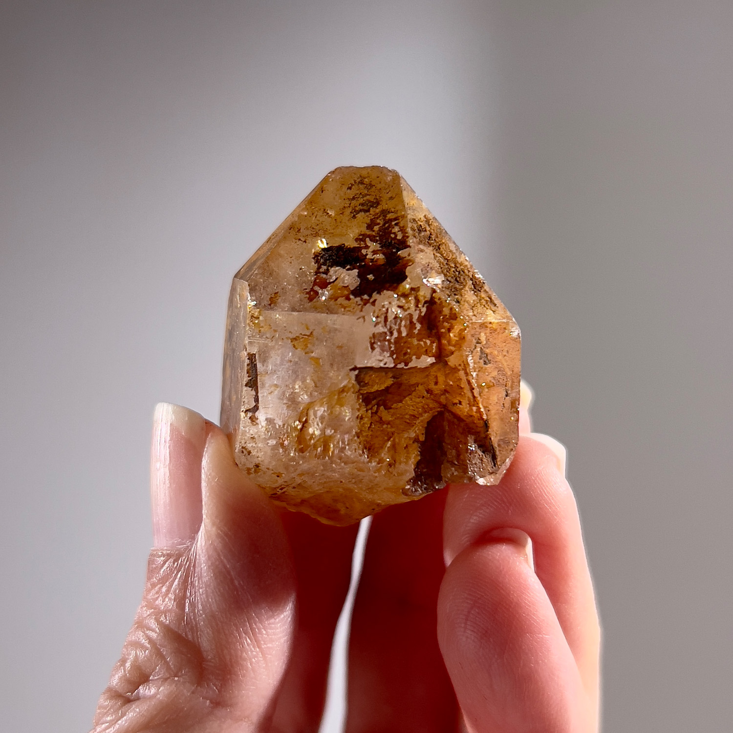 西藏黃金療癒者喜馬拉雅水晶 27g (25b-5)