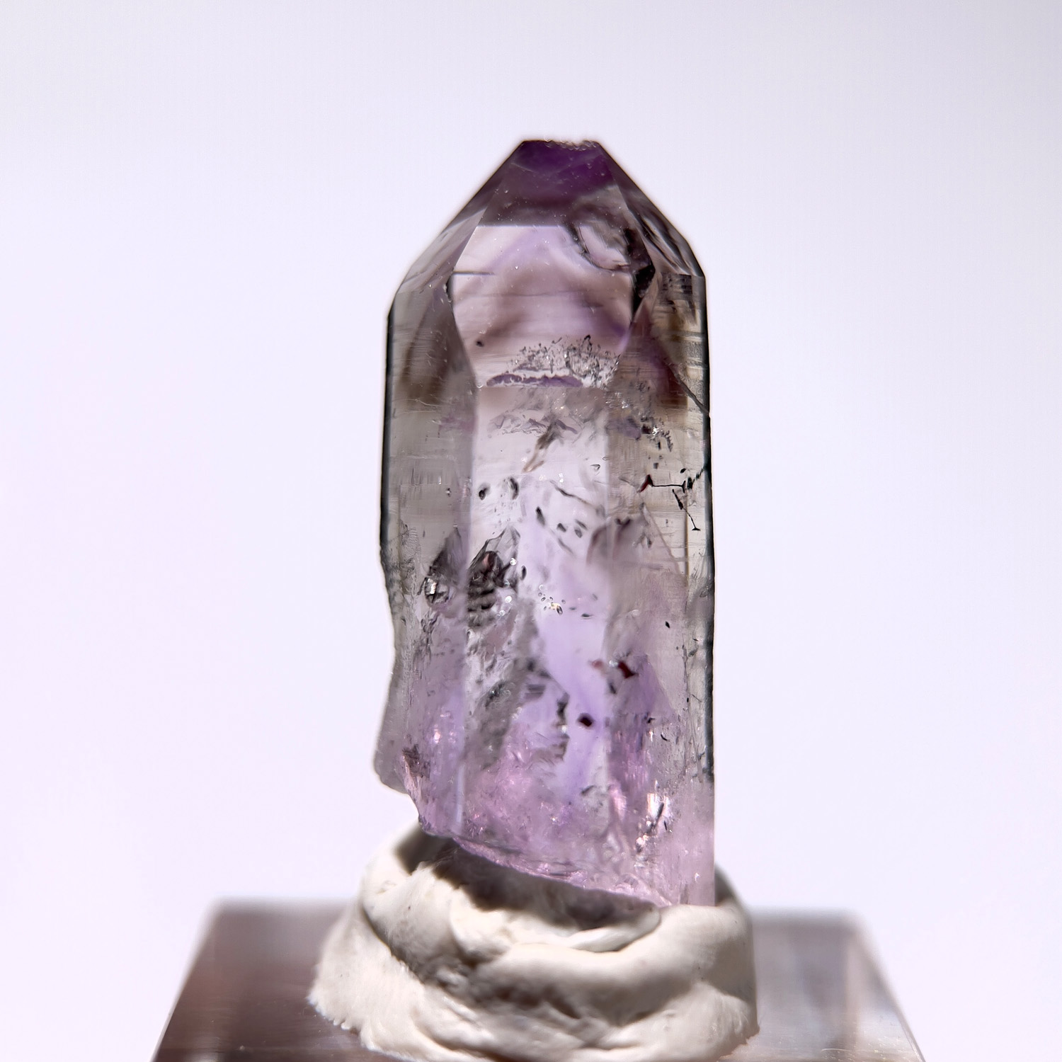 納米比亞-布蘭登堡幻影紫水晶 #時光隧道.艾希斯女神大師水晶 9g (25b-9)