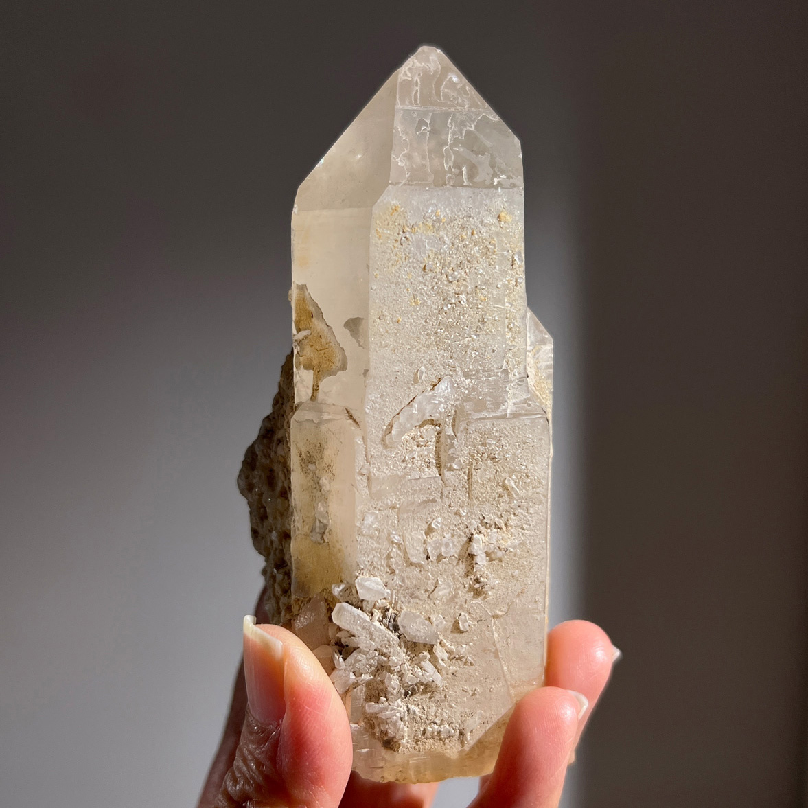 巴基斯坦喜馬拉雅水晶 #艾希斯女神大師水晶 317g (261-14):圖片 2